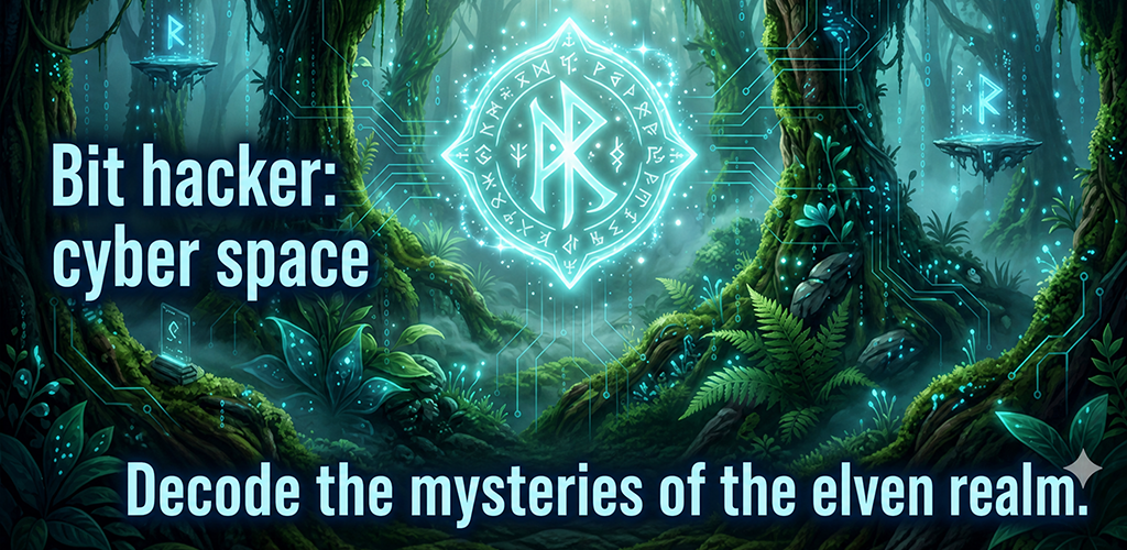 Elf Whisper: Green Lore key art showing a moonlit forest grove lit by pale glowing light